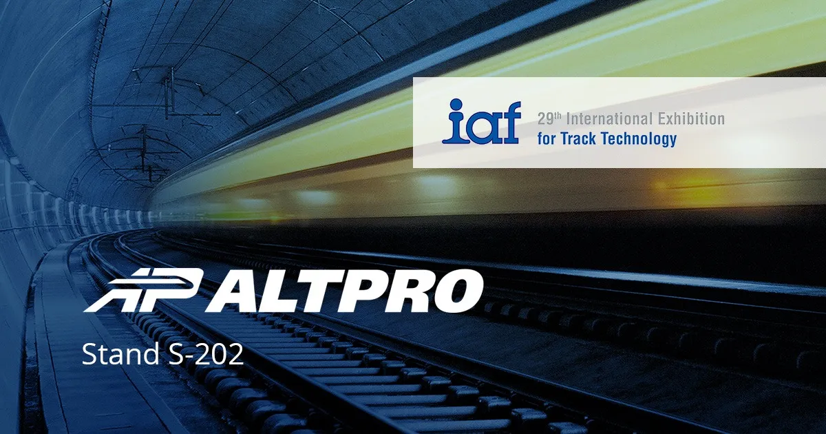 ALTPRO na Međunarodnom sajmu željezničke tehnologije – IAF 2025 